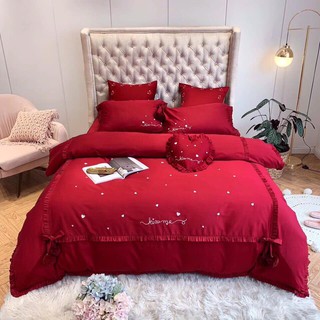 Bộ chăn ga gối lụa cưới đẳng cấp. Hơn 50 mẫu