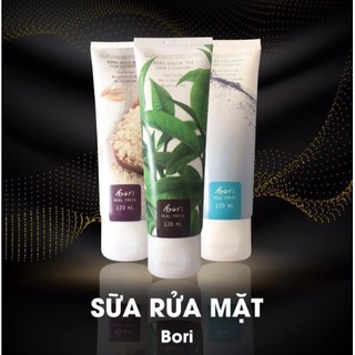 Sữa rửa mặt Bori Hàn Quốc, sữa rửa mặt bori mầm gạo, bori trà xanh, bori collagen