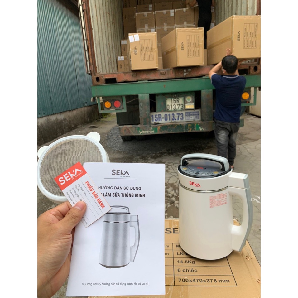 Máy làm sữa hạt đa năng SEKA model LN-D28, E300 chính hãng cao cấp