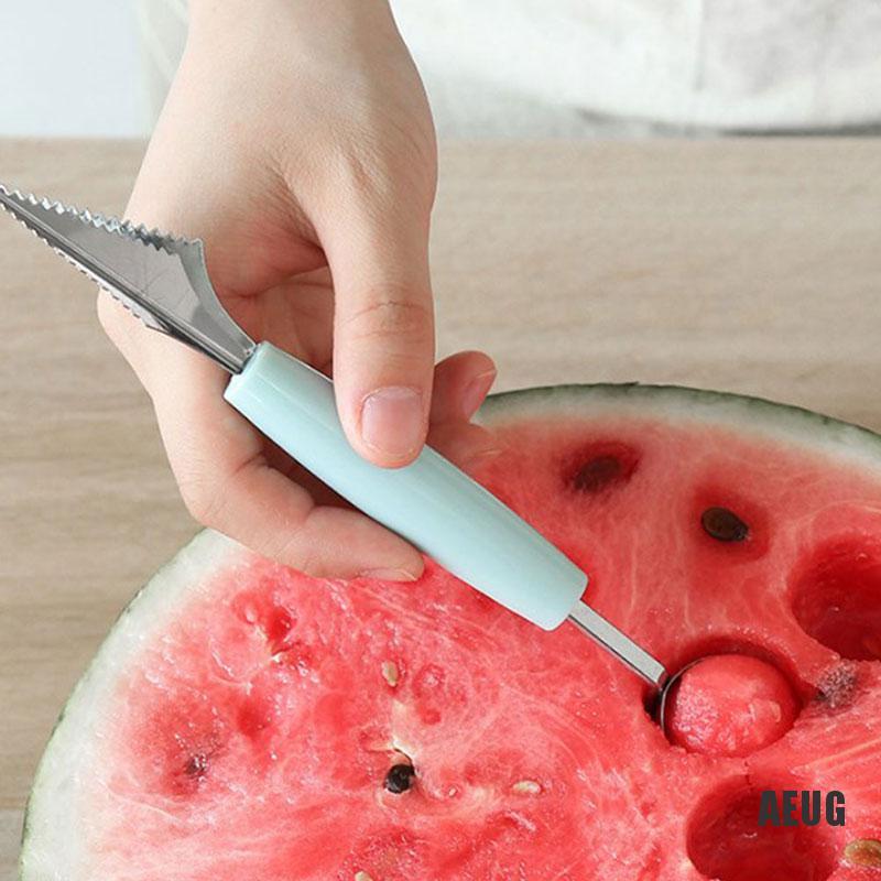 Muỗng múc dưa hấu có đầu dao khắc làm thủ công