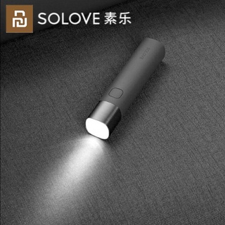 Đèn pin mini cầm tay xiaomi solove x3s usb type-c led 3000mah