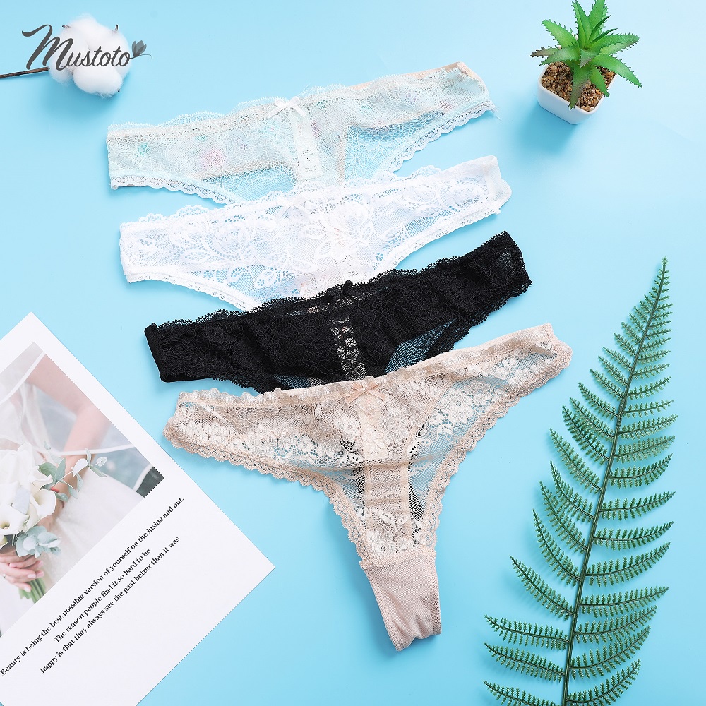 Quần Lót Nữ Lọt Khe Thong Ren Lưng Thấp Foxglove (Mustoto MQ05)