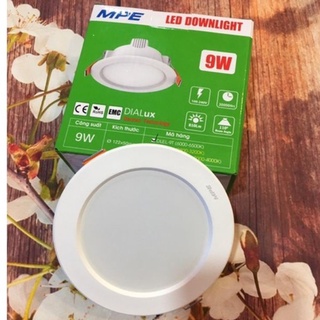 Bóng âm trần 9w mpe hàng chuẩn chính hãng