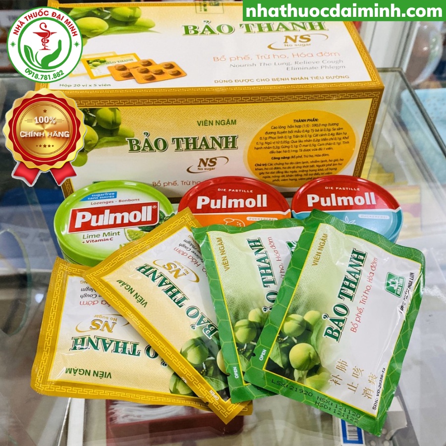Viên Ngậm Bảo Thanh Hộp 20 Viên