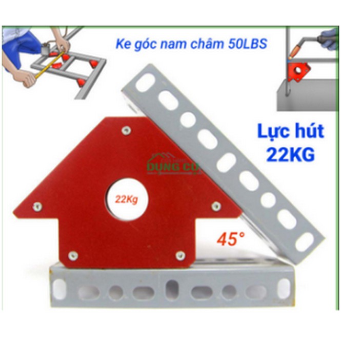 Bộ 4 Ke góc nam châm 25LBS lực hút 12Kg