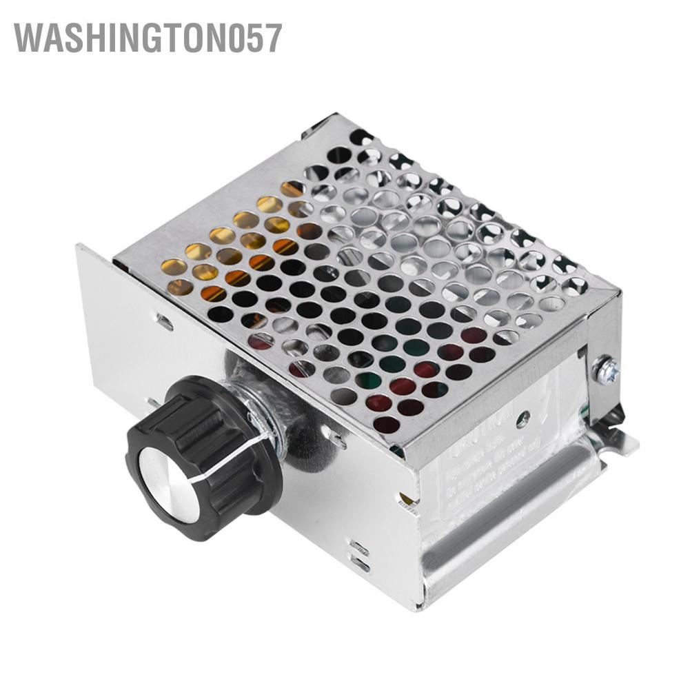 Washington057 4000W AC Voltage Regulator 220V Dimmer Electric Motor Speed Temperature Controller