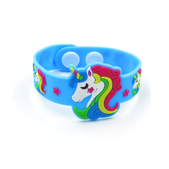 Vòng tay Unicorn hottrend cho bé gái bằng nhựa mềm đủ màu sắc Baby-S – SJ045