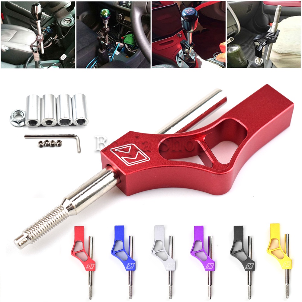 Thanh Nối Dài Cần Gạt Số Xe Hơi Bằng Nhôm Có Thể Điều Chỉnh Chiều Cao
