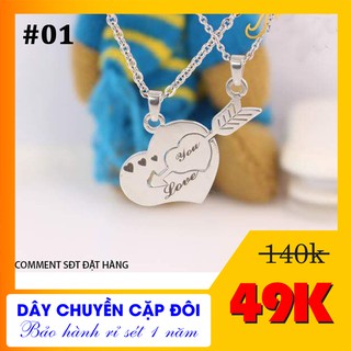 dây chuyền cặp