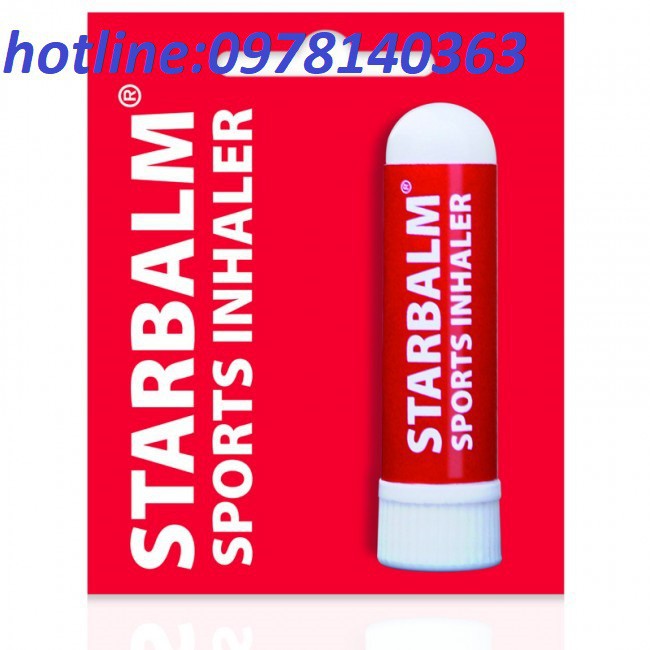 ỐNG HÍT STARBALM® INHALER GIÚP HÍT THỞ SÂU TĂNG CƯỜNG OXY TRONG MÁU