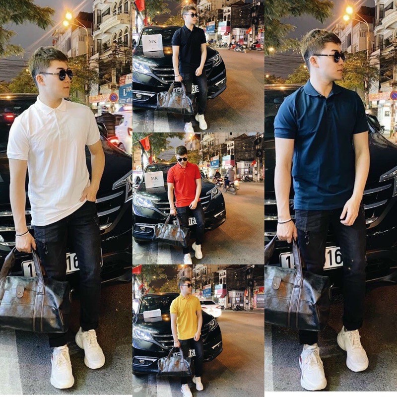 ÁO POLO NAM CỔ TRƠN | BigBuy360 - bigbuy360.vn