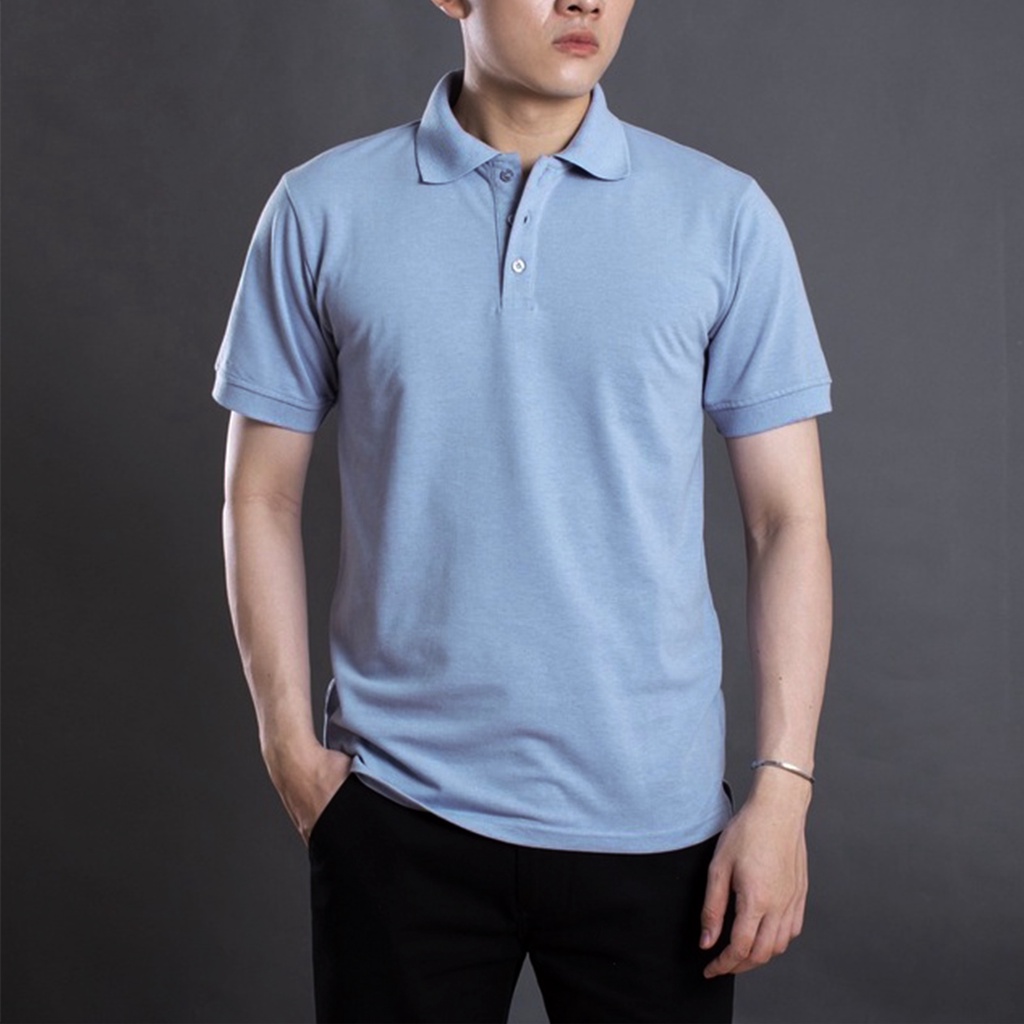Áo Thun POLO Trơn Nam Thời Trang Tay Ngắn Form Dáng Đẹp -MALPO003- MAL STORE