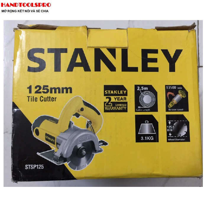125mm Máy cắt đá 1.320W Stanley STSP125