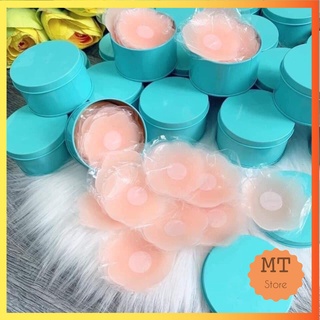 Hộp 10 miếng dán ngực nhũ hoa silicon hoa mai siêu chắc