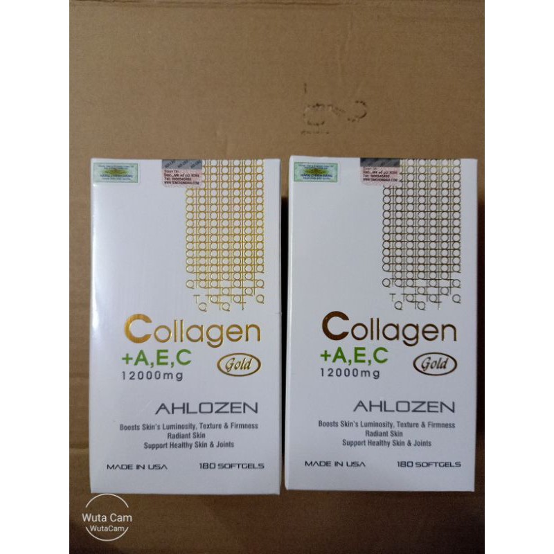 Viên uống Collagen AEC 12000mg date mới