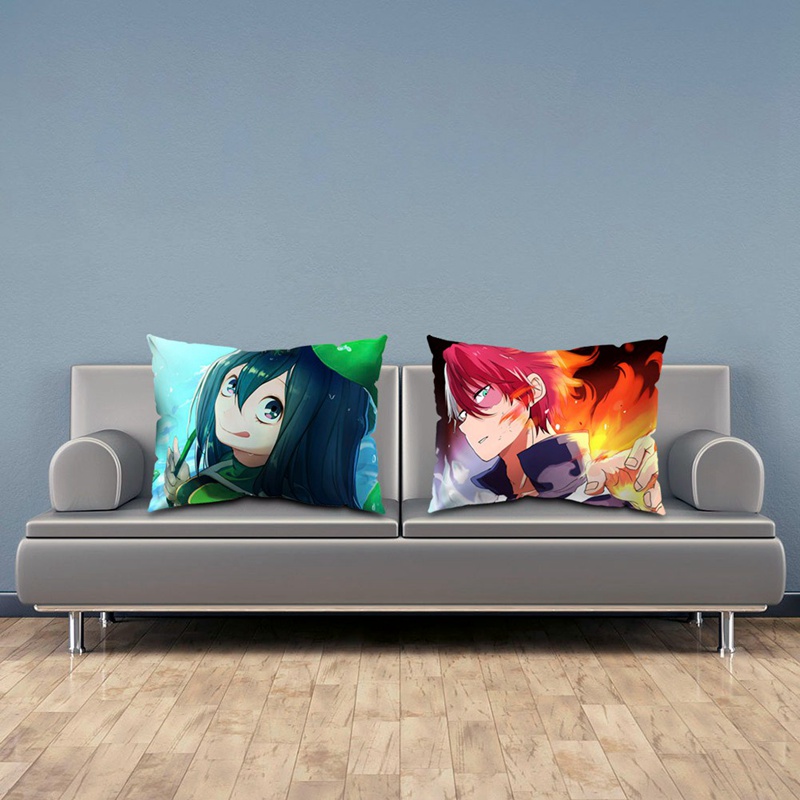 Vỏ Gối In Hình Nhân Vật Anime My Hero Academia