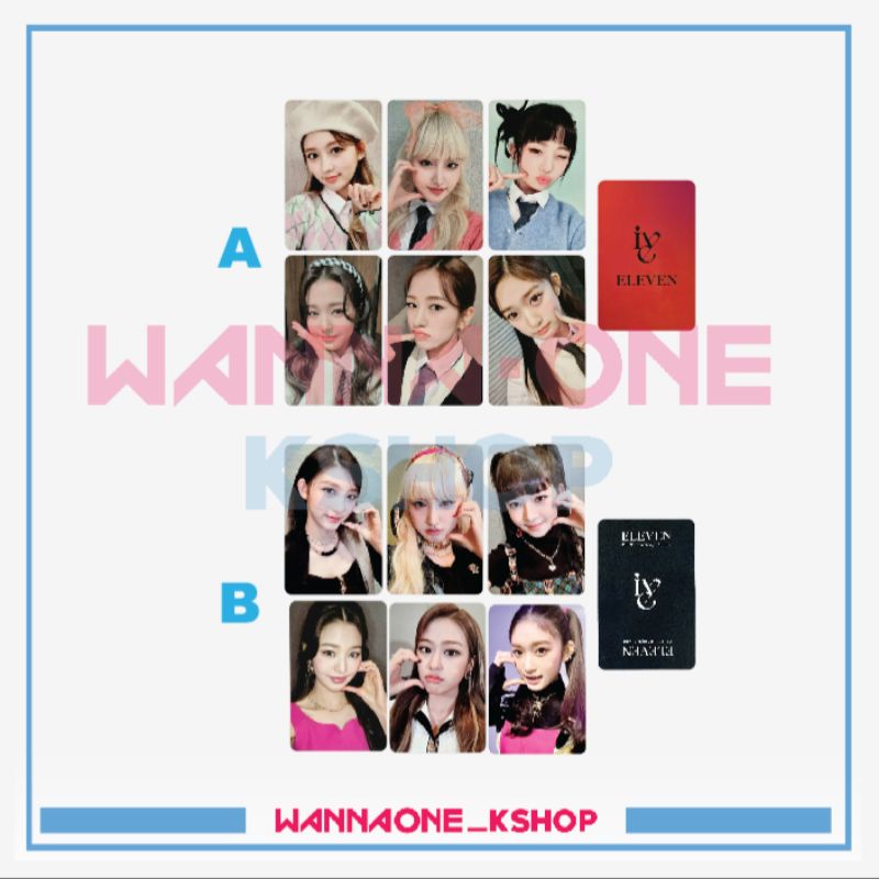 Ảnh Thẻ Hình Ca Sĩ Nổi Tiếng yujin gaeul rei wonyoung liz leeseo