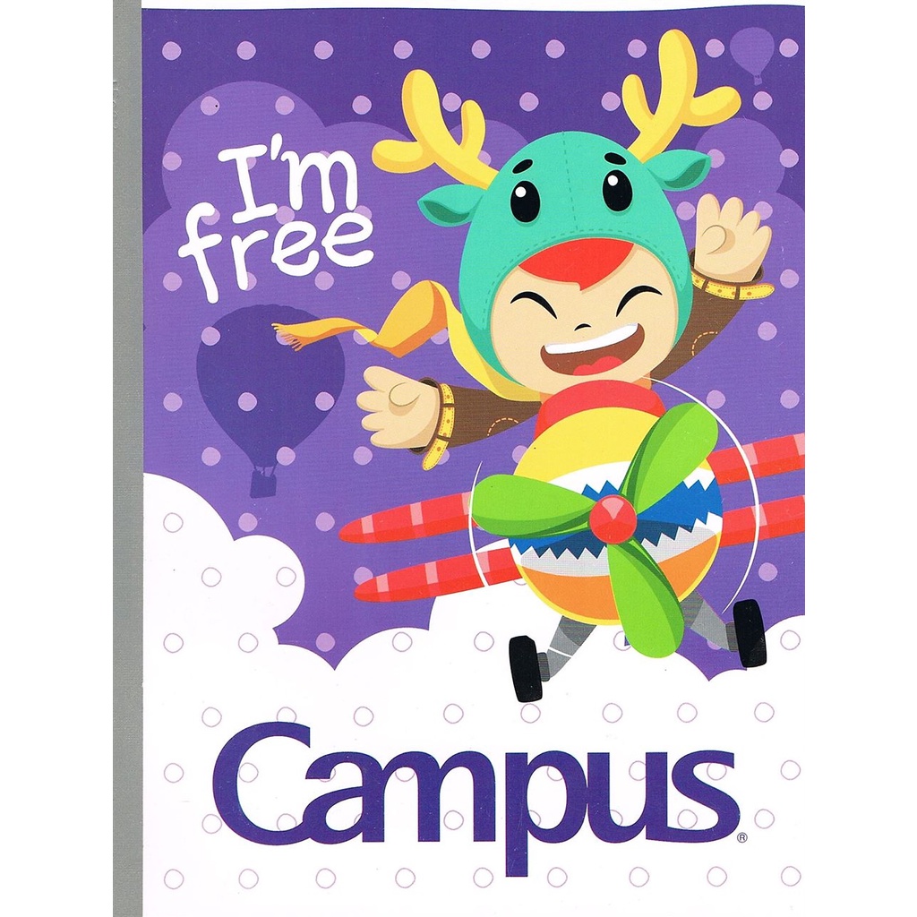 Tập Campus 4 Ô Ly Ngang - Khổ A5 Cosplay 2  - Bloc 10 cuốn