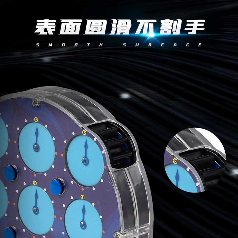 Khối Rubik Đồ Chơi Hình Đồng Hồ Shengso Có Nam Châm