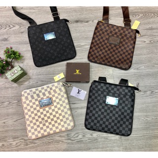 Túi đeo chéo LV [ Túi Nam cao cấp ] Túi da Nam Nữ ] Neww hàng cao cấp có sẵn.!!