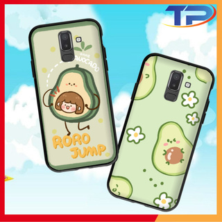 Ốp lưng Samsung Galaxy J8 / J7 Plus / J7 Pro /J7 Prime / J6 Plus / J6 / J4 hình Trái Bơ Xanh Kute