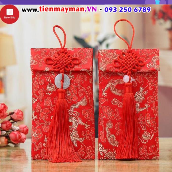 SẴN HÀNG Bao Lì Xì Vải Gấm Cao Cấp Tết 2023 (Giá 1 Bao)(Ảnh Thật)
