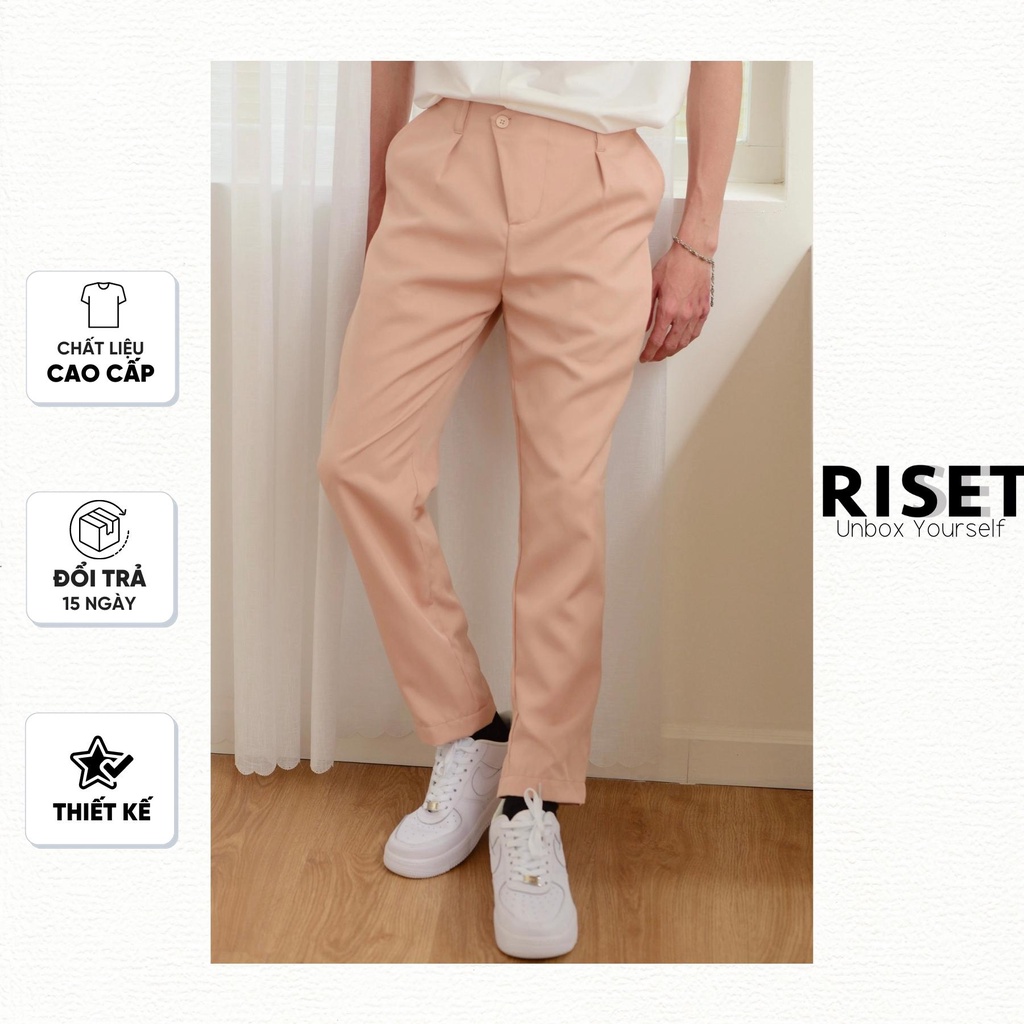 Quần tây nam cao cấp Riset, Quần tây nam vải mango cao cấp đẹp thời trang