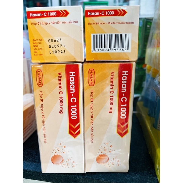 Viên Sủi Vitamin C1000 Hasan