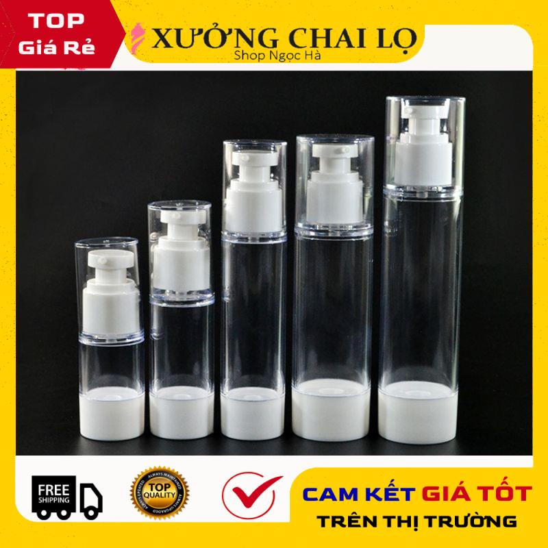 Chai Chiết Mĩ Phẩm ❤ GIÁ RẺ NHẤT ❤ Chai nhựa xịt giọt hút chân không 100ml chiết mỹ phẩm , phụ kiện du lịch