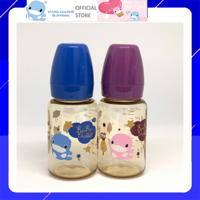 Bình sữa PPSU cổ thường kuku ku5854 140ml