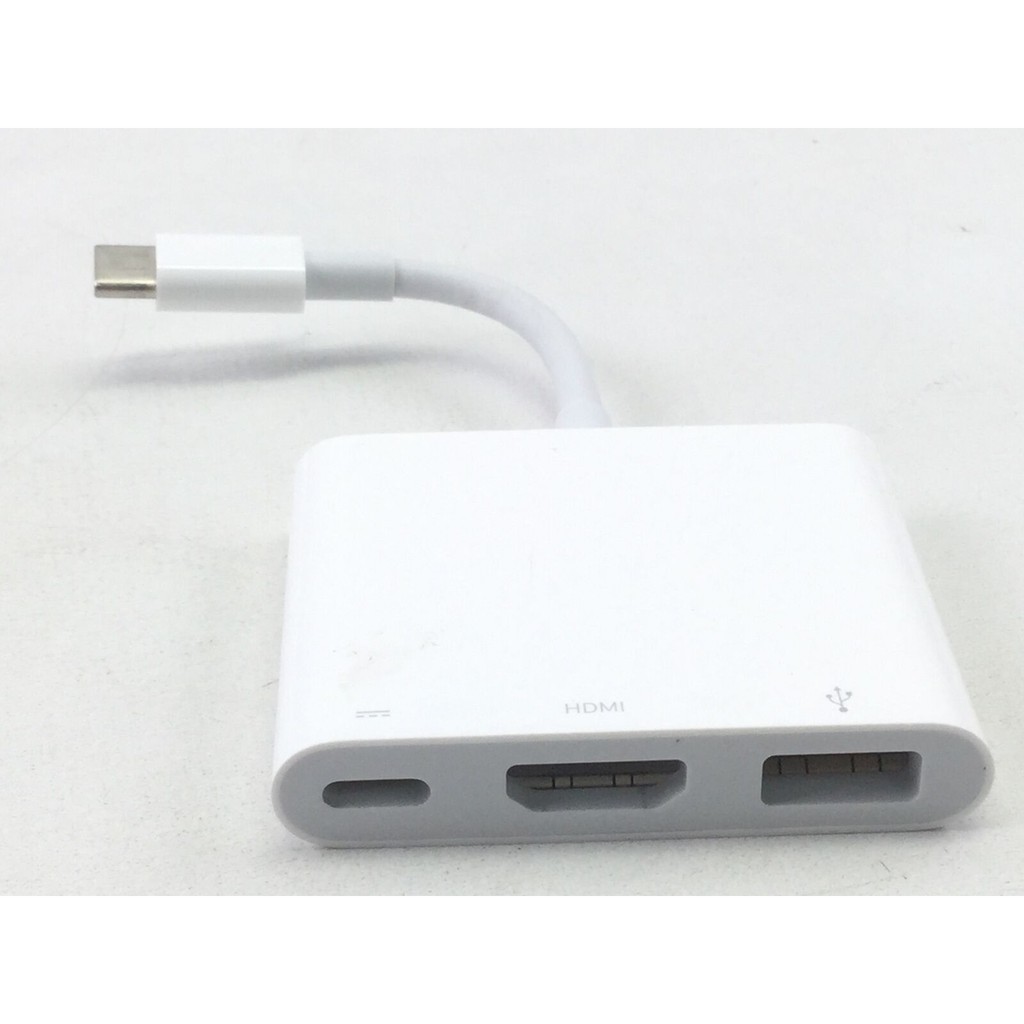 Bộ chia 3 trong 1 chính hãng Apple USB Type-C to HDMI A2119 cho Macbook