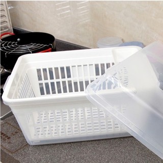 GIỎ ÚP BÁT CÓ NẮP INOMATA NHẬT BẢN