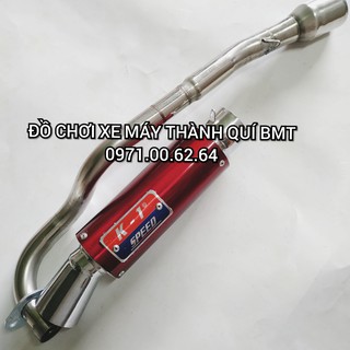 Bộ pô K1 đỏ độ Wave 110 RSX
