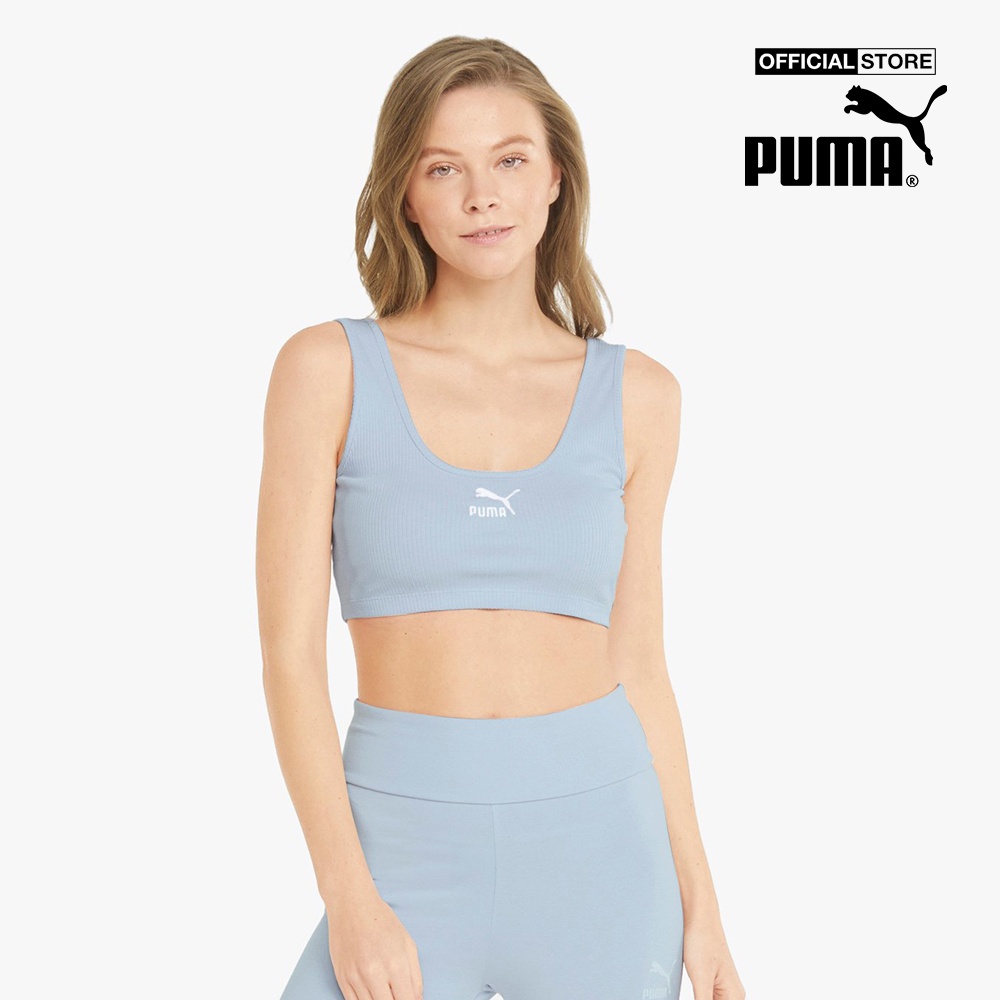 PUMA - Áo croptop nữ Classics Ribbed 533447-21