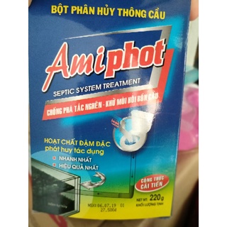 Bột Phân Hủy Thông Cầu Amiphot 220g