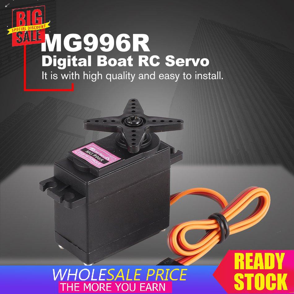 RC RC Động Cơ Servo Bằng Kim Loại Mg996R 13kg Cho Đồ Chơi Điều Khiển Từ Xa