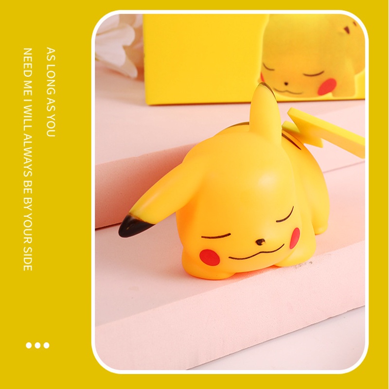 Đèn Ngủ Hình Hoạt Hình Pokemon Pikachu Trang Trí Phòng Ngủ Cho Bé