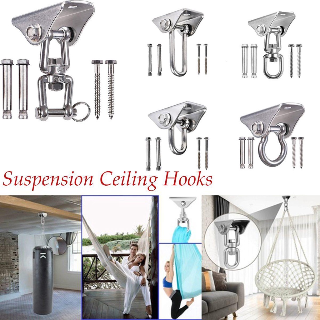 Danilo Móc Treo Võng Tập Yoga 5 Kiểu Gắn Tường Cố Định