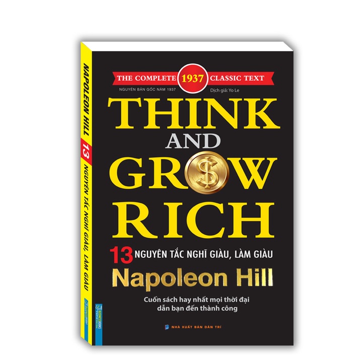 Sách - Think and grow rich - NAPONEON HILL -13 nguyên tắc nghĩ giàu và làm giàu
