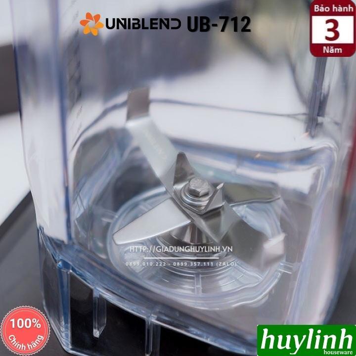 [Mã ELHA22 giảm 5% đơn 300K] Máy xay sinh tố công nghiệp Uniblend UB-712 - 1680W - 1.8 lít