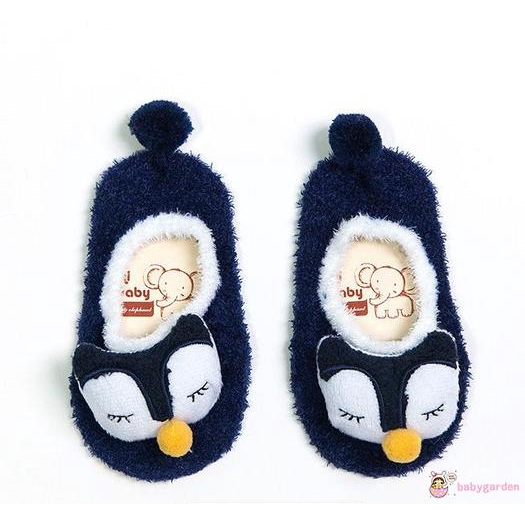 Giày em bé chống trượt kiểu dáng vớ hoạt hình dễ thương