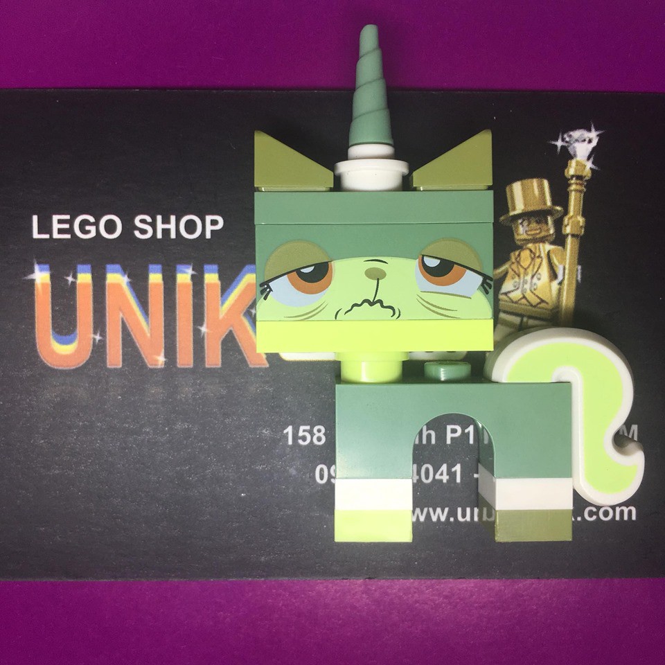 Lego UNIK BRICK Unikitty Queasy Kitty - Mèo Unikitty ốm trong bộ 70810 MetalBeard Sea Cow The LEGO M