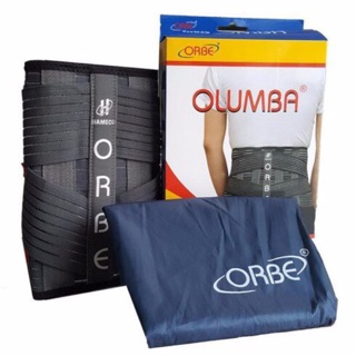 Đai cột sống thắt lưng cao cấp OLUMBA dùng cho người chấn thương cột sống, viêm thoái hoá xương khớp..