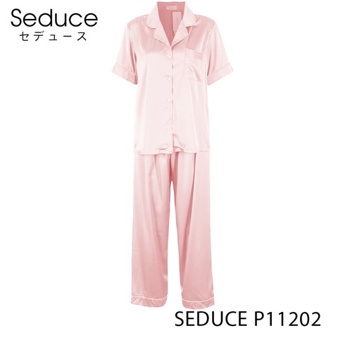 Bộ Đồ Ngủ Pyjama Nữ Lụa Satin Seduce P11202