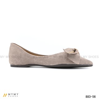 Giầy bệt da lộn mũi nhọn mymy shoes 883-56