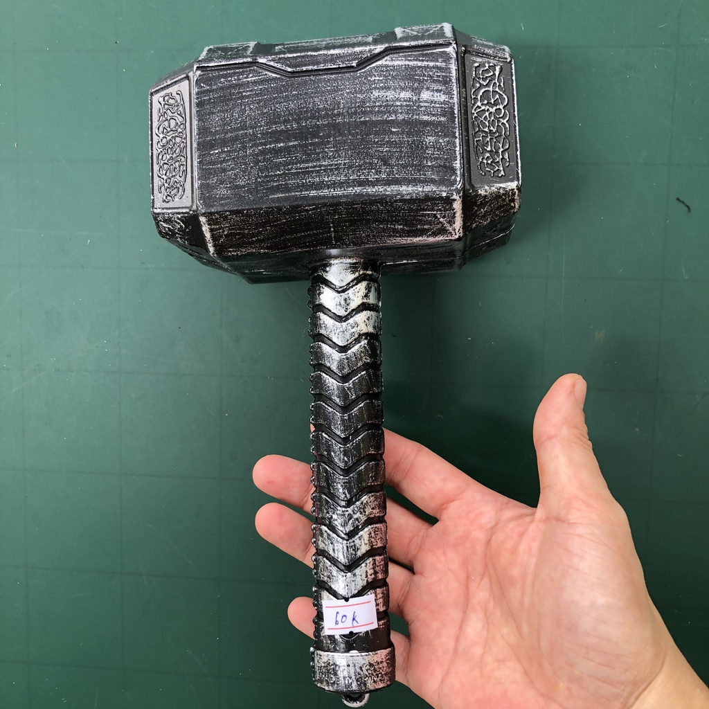 Đồ chơi Búa Thor Thần Sấm siêu anh hùng Marvel cho bé hóa trang Halloween