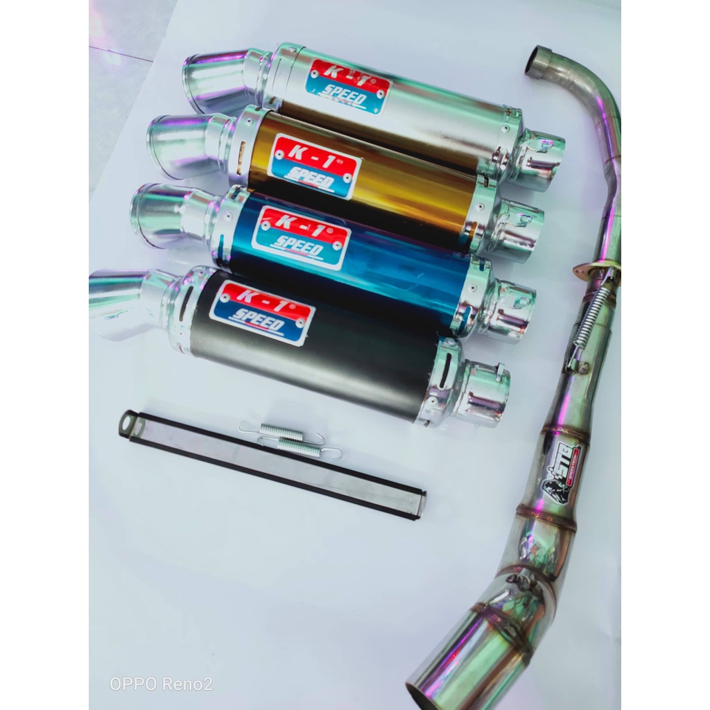 PÔ K1 FULL CỔ 2 KHÚC LẮP CHO RAIDER , SATRIA