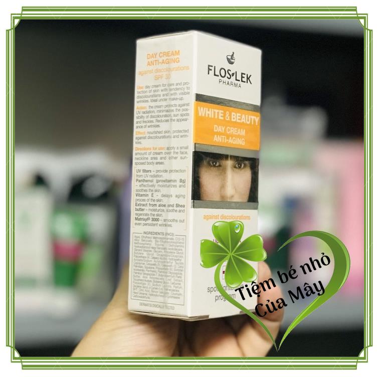 Kem Làm Trắng Da Bôi Ban Ngày white&Beauty cream spf30 hàng nội địa Balan