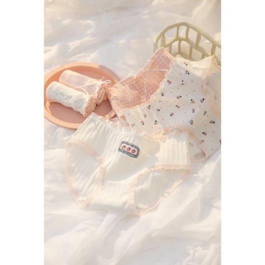 ❤️ Quần Lót Nữ Myna ❤️Quần Lót Coton Hồng Tăm cao cấp mềm mại kháng khuẩn sexy gợi cảm 0036 ❤️