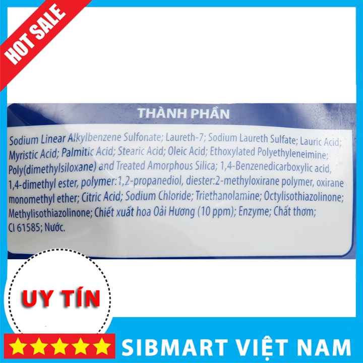 Túi Nước giặt OMO matic cửa trước Oải hương 2kg - SibMart Việt Nam - SC0099